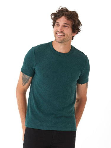 Gil Sweater Knit Short Sleeve Tee Mens Outerwear Sweater Threads 4 Thought