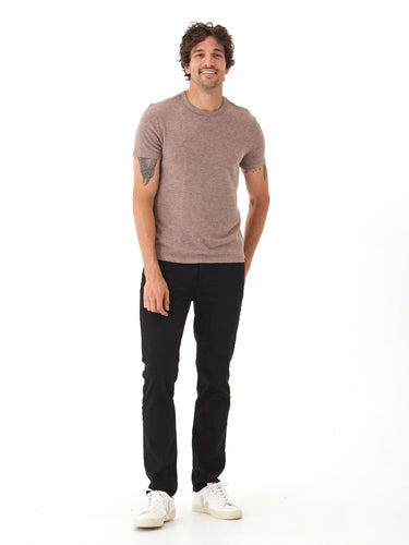 Gil Sweater Knit Short Sleeve Tee Mens Outerwear Sweater Threads 4 Thought