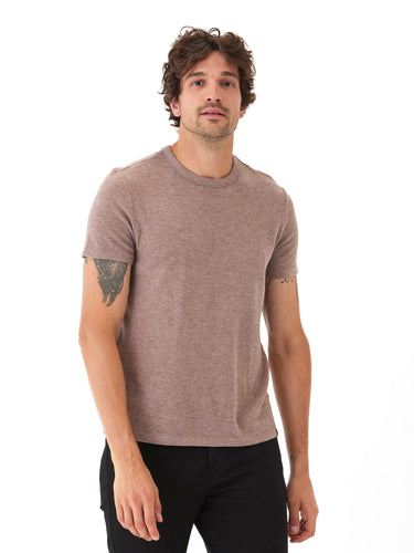 Gil Sweater Knit Short Sleeve Tee Mens Outerwear Sweater Threads 4 Thought