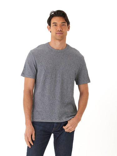 Shawn Double Face Knit Short Sleeve Crew Tee Mens Tops Tshirt Short Threads 4 Thought