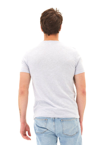 Soloman Slub Linen Short Sleeve Crew Tee Mens Tops Tshirt Short Threads 4 Thought