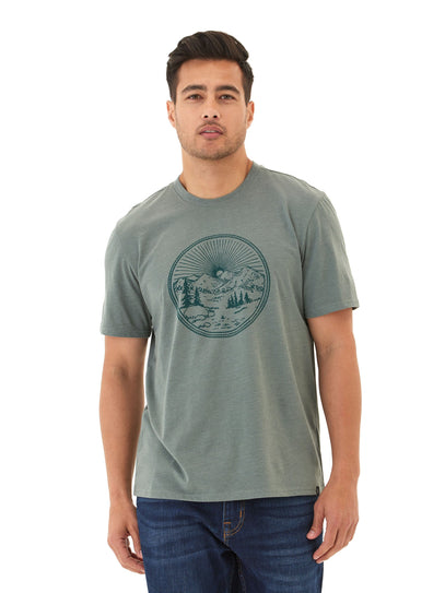 Soft Wash Graphic Tee Mens Tops Tshirt Short Threads 4 Thought