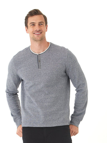 Charles Eco Double Knit Henley Mens Tops Tshirt Long Henley Threads 4 Thought