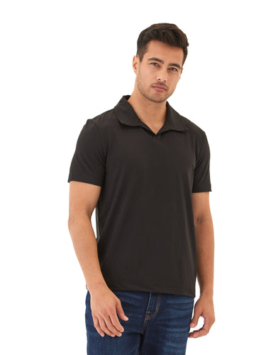 Jared Luxe Jersey Short Sleeve Polo Mens Tops Tshirt Short Polo Threads 4 Thought