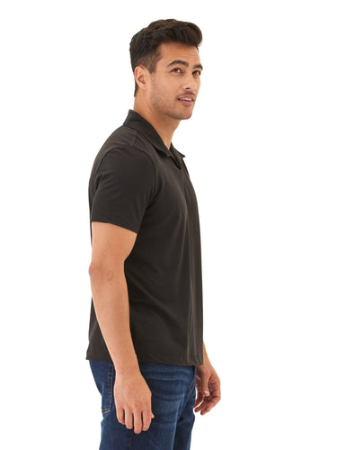 Jared Luxe Jersey Short Sleeve Polo Mens Tops Tshirt Short Polo Threads 4 Thought
