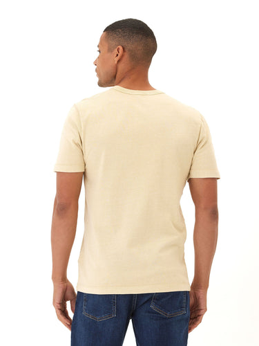 Shawn Mineral Wash Eco Cotton Jersey Crew Tee Mens Tops Tshirt Short Threads 4 Thought