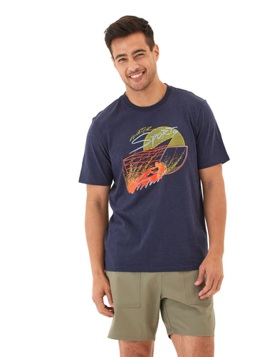 Soft Wash Graphic Tee Mens Tops Tshirt Short Threads 4 Thought