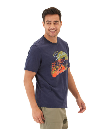 Soft Wash Graphic Tee Mens Tops Tshirt Short Threads 4 Thought