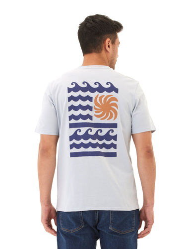 Soft Wash Graphic Tee Mens Tops Tshirt Short Threads 4 Thought