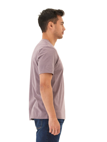 Soft Wash Embroidery Tee Mens Tops Tshirt Short Threads 4 Thought