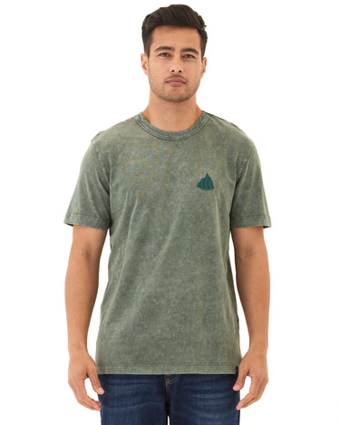 Mineral Wash Graphic Tee Mens Tops Tshirt Short Threads 4 Thought