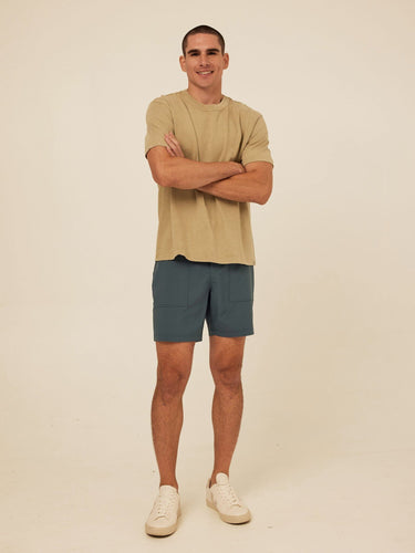 Prescott Essential Eco Woven Short Mens Bottoms Short Threads 4 Thought
