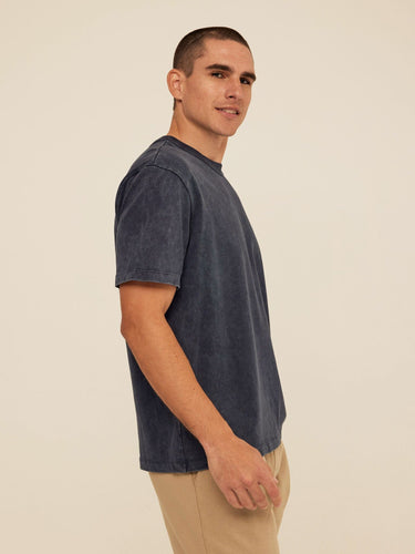 Johnny Relaxed Fit Mineral Wash Mediumweight Jersey Tee Threads 4 Thought