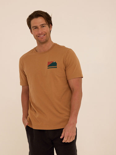 Soft Wash Graphic Tee Mens Tops Tshirt Short Threads 4 Thought
