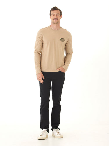 Soft Wash Triple Tree Graphic Long Sleeve Tee Mens Tops Tshirt Long Threads 4 Thought