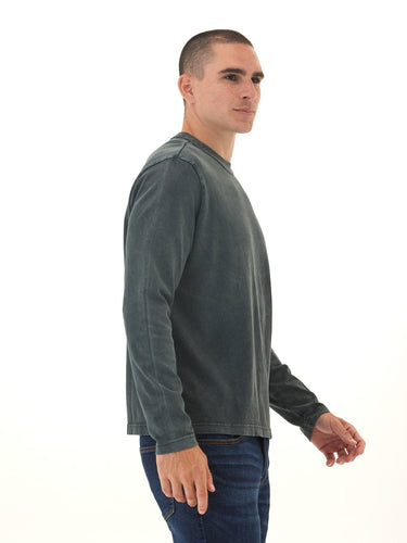 Johnny Relaxed Fit Mineral Wash Mediumweight Jersey Long Sleeve Tee Threads 4 Thought