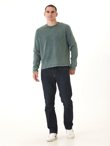 Johnny Relaxed Fit Mineral Wash Mediumweight Jersey Long Sleeve Tee Threads 4 Thought