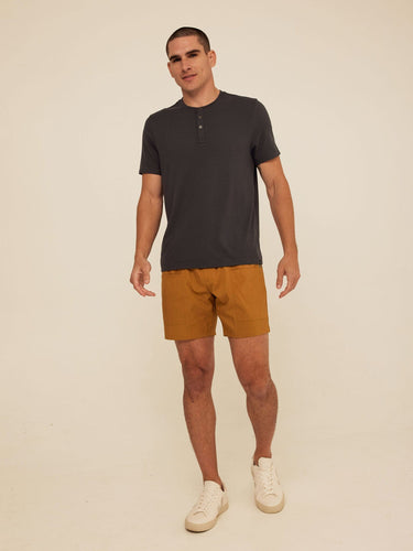 Shayne Luxe Jersey Henley Mens Tops Tshirt Short Henley Threads 4 Thought