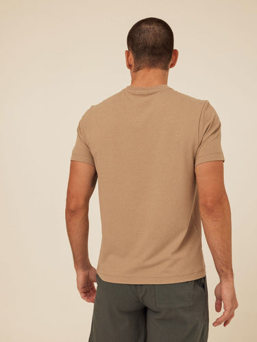 Shayne Luxe Jersey 3-Button Short Sleeve Henley Threads 4 Thought