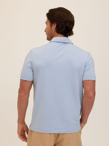 Phineas Luxe Jersey Short Sleeve Polo Mens Tops Tshirt Short Polo Threads 4 Thought