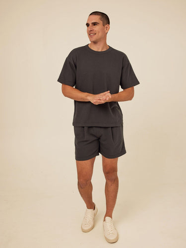 Maxwell Cotton Blend Terry Relaxed Tee Threads 4 Thought