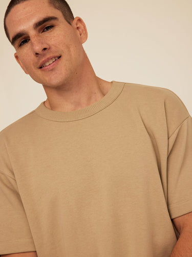 Maxwell Cotton Blend Terry Relaxed Tee Threads 4 Thought