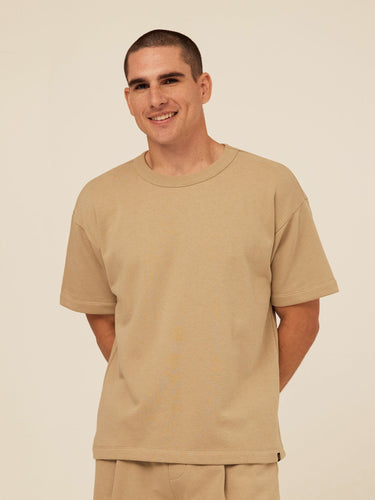 Maxwell Cotton Blend Terry Relaxed Tee Threads 4 Thought