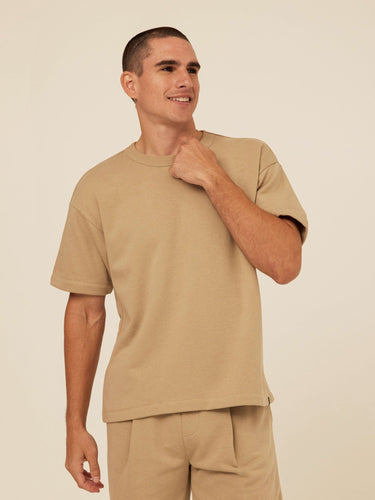 Maxwell Cotton Blend Terry Relaxed Tee Threads 4 Thought