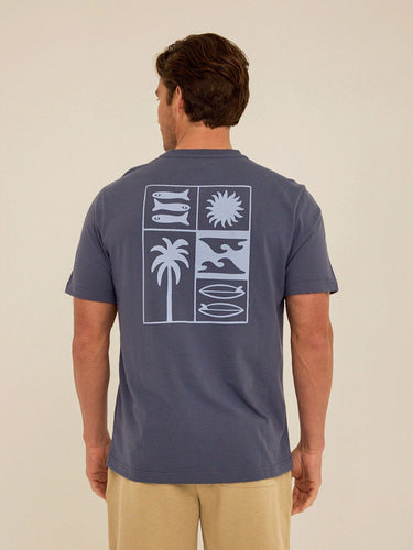 Soft Wash Graphic Tee Mens Tops Tshirt Short Threads 4 Thought