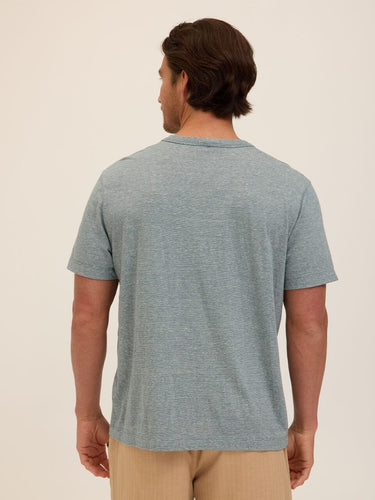 Johnny Light Fleck Jersey Relaxed Crew Tee Threads 4 Thought