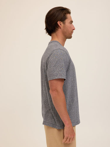 Johnny Light Fleck Jersey Relaxed Crew Tee Threads 4 Thought