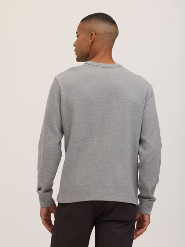 Dawson Eco Ottoman Relaxed Long Sleeve Mens Tops Tshirt Long Threads 4 Thought