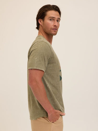 Nature Hike Graphic Mineral Wash Jersey Tee Threads 4 Thought