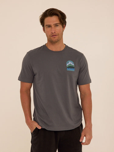 Soft Wash Graphic Tee Mens Tops Tshirt Short Threads 4 Thought