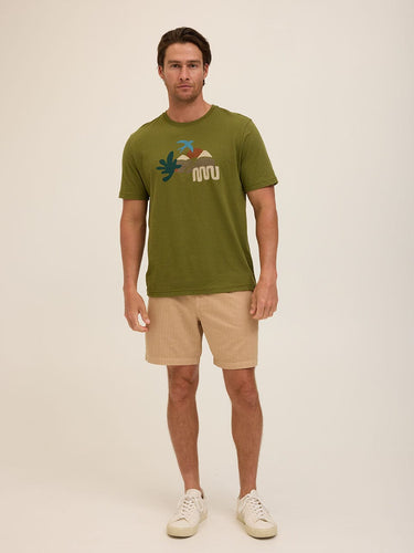 Soft Wash Graphic Tee Mens Tops Tshirt Short Threads 4 Thought