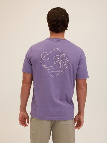 Soft Wash Graphic Tee Mens Tops Tshirt Short Threads 4 Thought