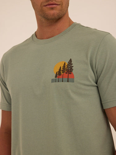 Soft Wash Graphic Tee Mens Tops Tshirt Short Threads 4 Thought