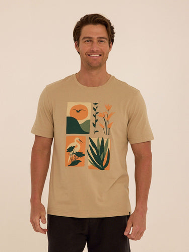 Soft Wash Graphic Tee Mens Tops Tshirt Short Threads 4 Thought