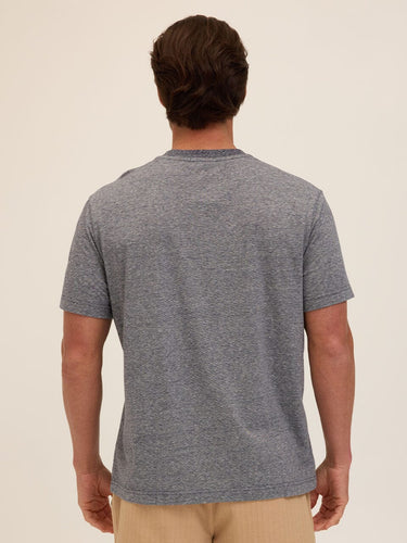 Carlos Light Fleck Jersey 3-Button Henley Threads 4 Thought