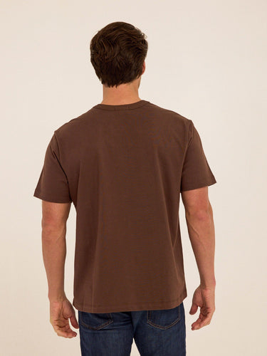 Johnny Organic Cotton Relaxed Crew Tee Mens Tops Tshirt Short Threads 4 Thought