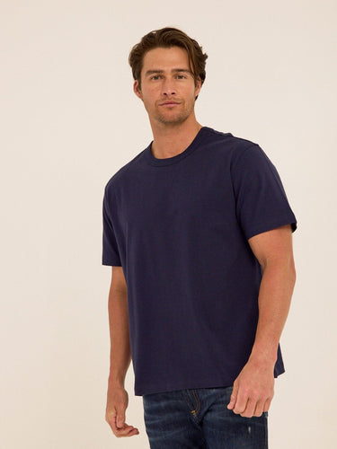 Johnny Organic Cotton Relaxed Crew Tee Mens Tops Tshirt Short Threads 4 Thought