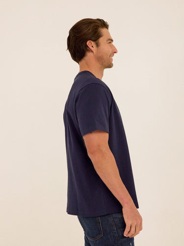 Johnny Organic Cotton Relaxed Crew Tee Mens Tops Tshirt Short Threads 4 Thought