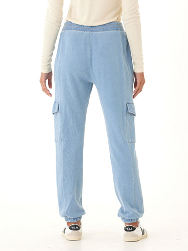 Daphnie Denim Terry Cargo Jogger Threads 4 Thought