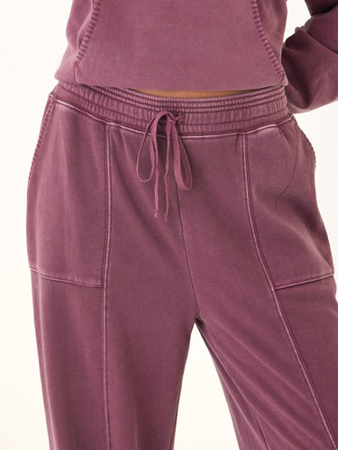 Lottie Mineral Wash CVC Fleece Jogger Threads 4 Thought
