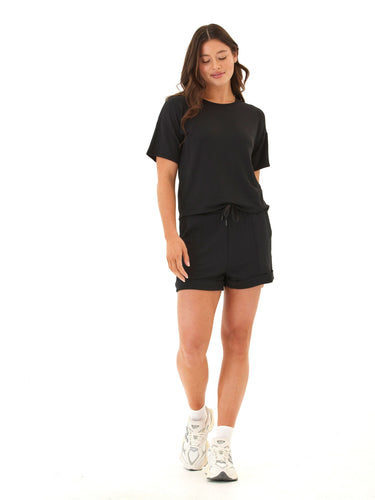 Asuka Modal Terry Short 4" Womens Bottoms Shorts Threads 4 Thought