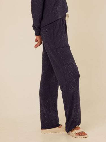 Theresa Spray Wash Modal Terry Straight Leg Pant Womens Bottoms Sweatpants Threads 4 Thought