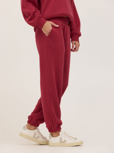 Jayla Triblend Fleece Relaxed Fit Jogger Womens Bottoms Sweatpants Threads 4 Thought