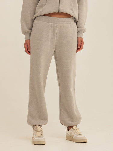 Jayla Triblend Fleece Relaxed Fit Jogger Womens Bottoms Sweatpants Threads 4 Thought