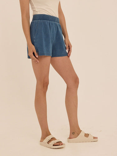 Billie Indigo Jersey Short Womens Bottoms Shorts Threads 4 Thought