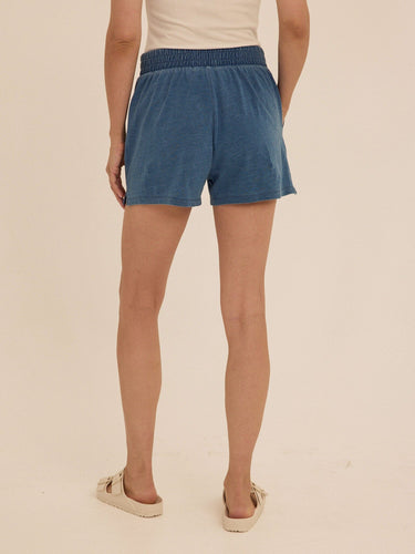 Billie Indigo Jersey Short Womens Bottoms Shorts Threads 4 Thought